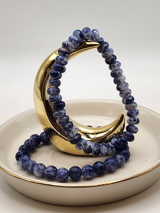 Whaleco Jewelry - 3 for $20 Set of two bracelets denim blue color NIP